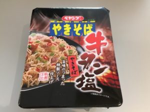 ペヤング 牛タン塩やきそば（まるか食品）